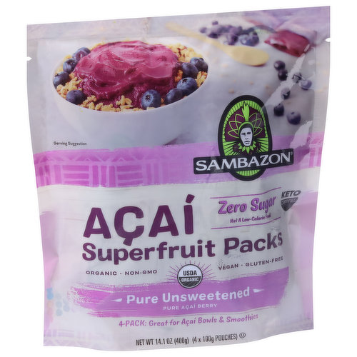 Organic, Ready to Eat, Original Acai Bowls | SAMBAZON