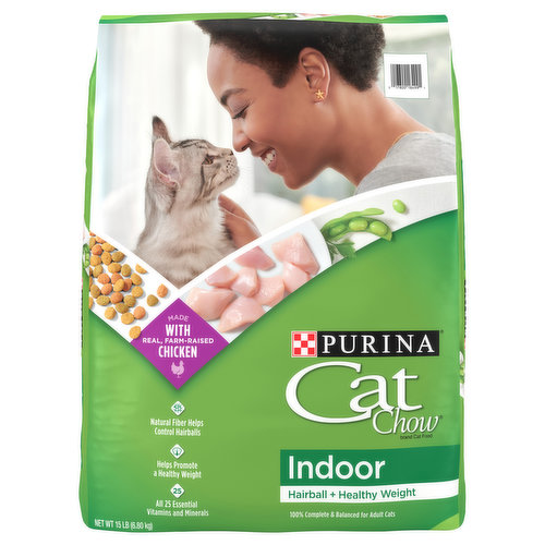 Cat Chow Cat Chow Cat Food Blend of proteins with accents of garden greens