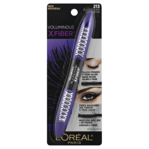 L'Oreal Mascara, Blackest Black 213