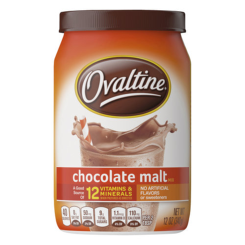 Ovaltine Chocolate Malt Milk Mix