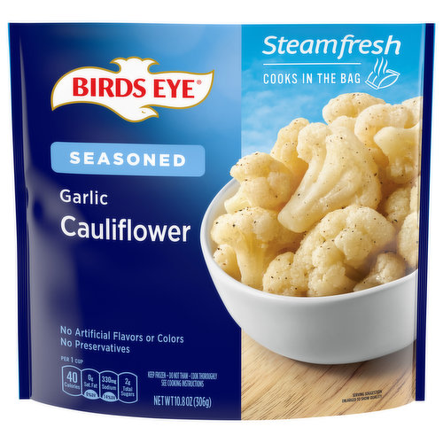 Steam fresh. Cooks in the bag. No preservatives.