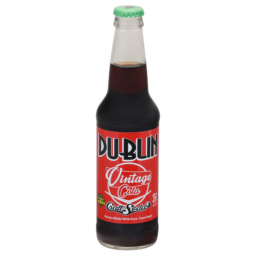 Dublin Craft Soda, Vintage Cola