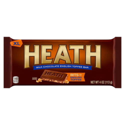 Heath Toffee Bar, English, Milk Chocolate, XL