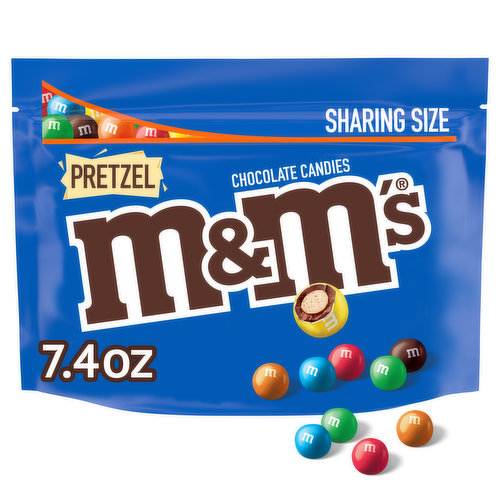M&M's Chocolate Candies, Pretzel, Sharing Size
