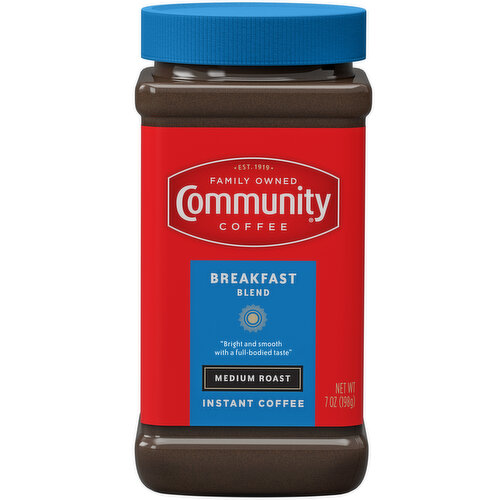 Community Coffee Breakfast Blend Medium Roast Instant Coffee