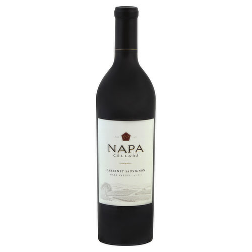 Estd. 1976. Four decades in the Napa Valley. Vintage: 2016. Varietal: Cabernet Sauvignon. Appellation: Napa Valley. Barrel Regime: 39% New French Oak. Flavor Profile: Ripe blackberry, black currant, herbs and cocoa with plush tannins and a velvety finish. Joe Shirley - Winemaker. napacellars.com. Alc 14.2% by vol. Vinted & bottled by Napa Cellars, St. Helena, Napa County, CA 94574.