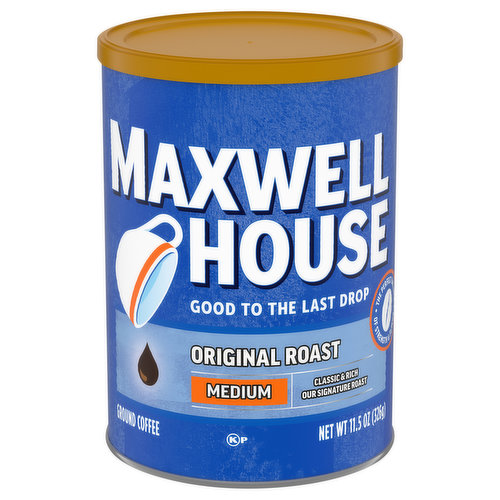 Maxwell House Coffee, Ground, Medium, The Original Roast