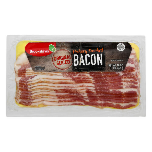 Since 1928. See reverse side to view representative slice. Since 1928. If you're not happy, we're not happy - 100% satisfaction, 100% of the time, guarantee! US Inspected and Passed by Department of Agriculture. brookshires.com. Questions? Call us at 1-903-534-3000. brookshires.com.
