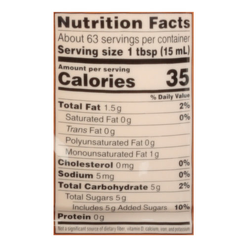 Nutrition Facts For Coffee Cream Besto Blog