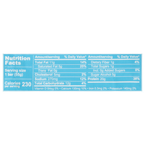 Vital Performance Protein Bar, Salty Chocolate Peanut Image 2 of 3