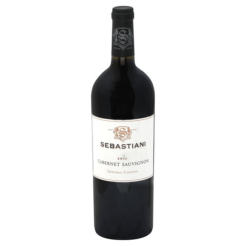 Sebastiani Cabernet Sauvignon, Sonoma County, 2012