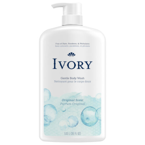 Ivory Body Wash, Mild & Gentle, Original Scent