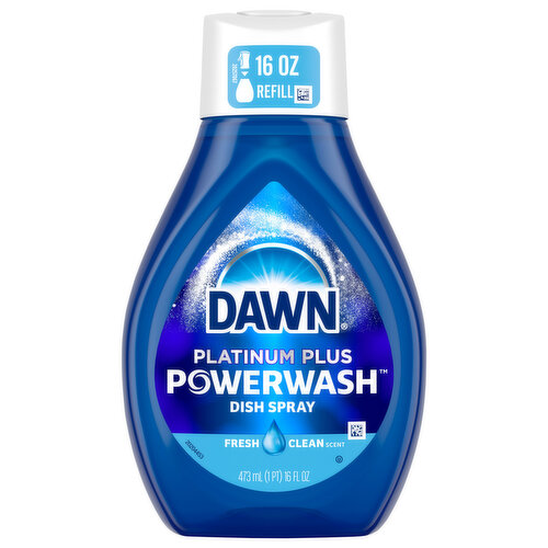 Dawn Ultra Dish Spray, Fresh Scent, Platinum