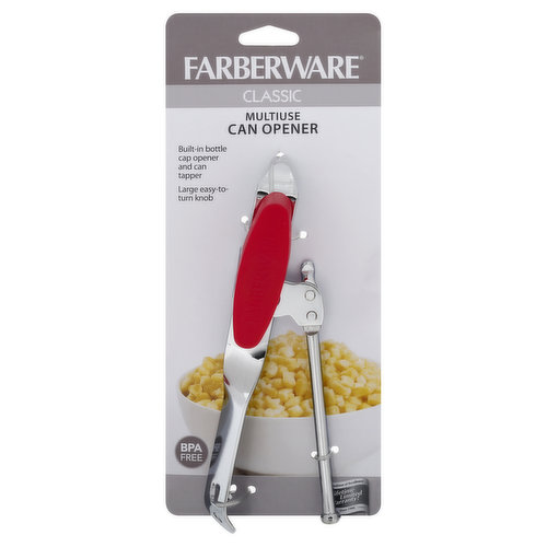 Farberware Basics Stainless Steel Deluxe Can Opener - Each