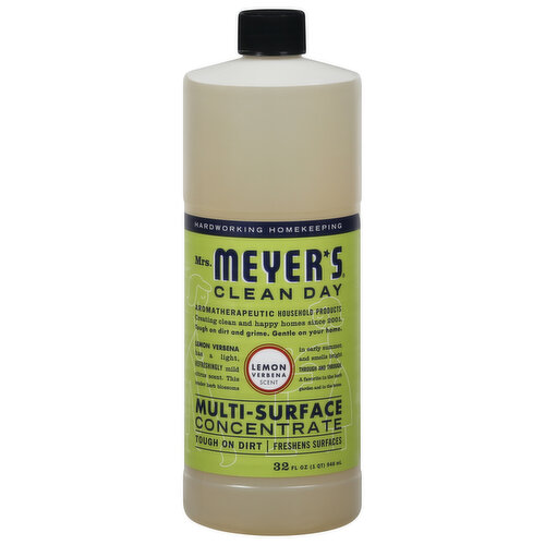 Mrs. Meyer's Multi-Surface Concentrate, Lemon Verbena Scent