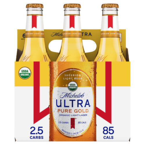 Michelob Ultra Beer Organic Light Lager