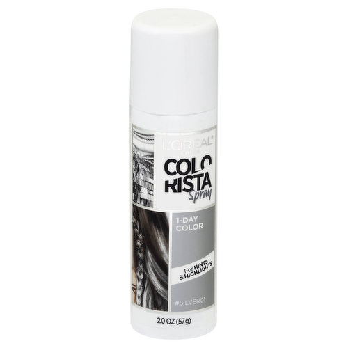 Colorista Spray, 1-Day Color, Silver 01