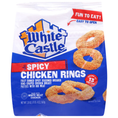 White Castle Chicken Rings, Spicy