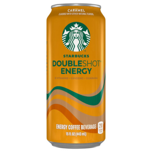 Starbucks Energy Coffee Beverage, Caramel