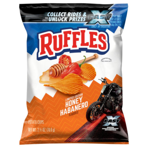 Ruffles - Ruffles, Baked - Potato Chips , Cheddar & Sour Cream Flavored  (6.25 oz), Shop