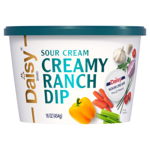 Daisy Dip, Creamy Ranch, Sour Cream