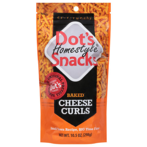 Dot's Homestyle Snacks Cheese Curls, Baked