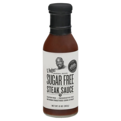 G Hughes Steak Sauce, Sugar Free