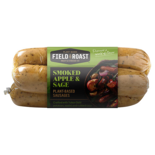 Field Roast Sausages, Plant-Based, Smoked Apple & Sage