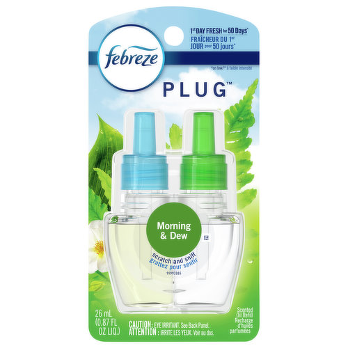 Febreze Scented Oil Refill, Morning & Dew