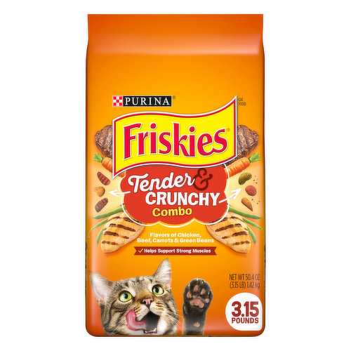 Friskies Cat Food, Tender & Crunchy Combo