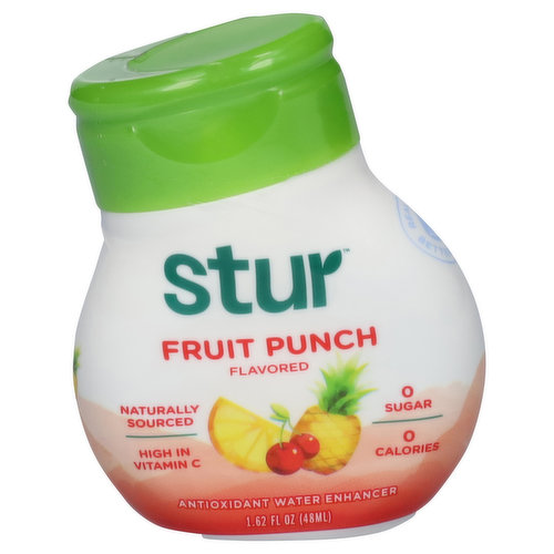 Stur Water Enhancer, Antioxidant, Fruit Punch Flavored