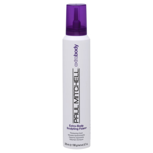 Paul Mitchell Thickening Foam, Extra-Body Sculpting Foam