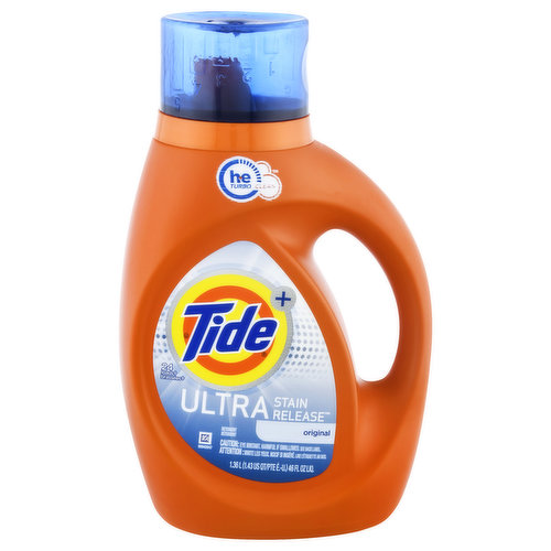 Tide Detergent, Ultra, Stain Release, Original