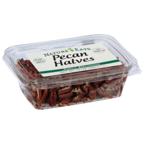 Nature's Eats Pecan Halves, Simply Delicious