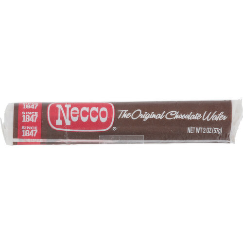 Necco Chocolate Wafer, The Original