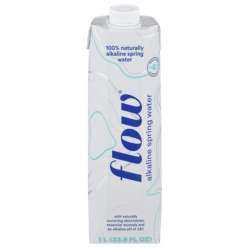 Flow Spring Water, Alkaline