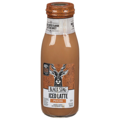 Bold coffee flavor not too sweet.