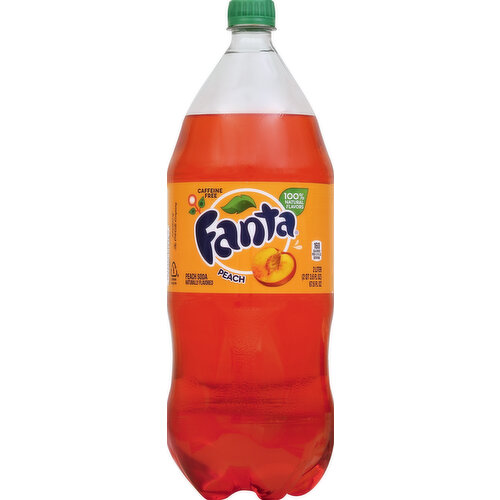 Fanta Soda, Peach