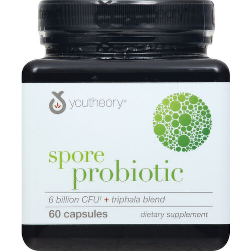 youtheory Spore Probiotic, Capsules