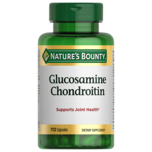 Nature's Bounty Glucosamine Chondroitin, Capsules