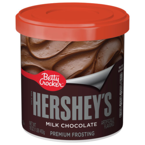 Betty Crocker Frosting, Milk Chocolate, Premium