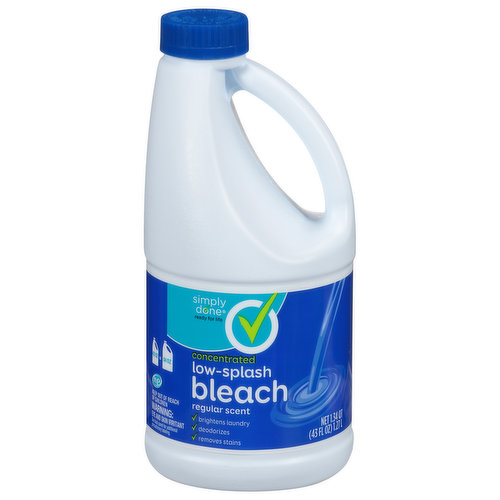 Bleach, Low-Splash, Concentrated, Regular Scent