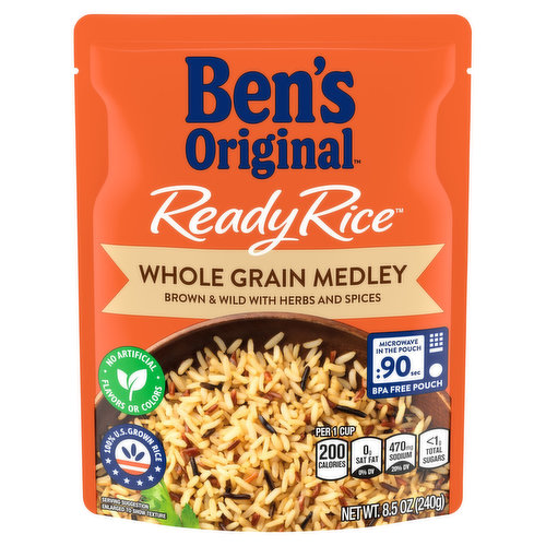 Ben's Original Rice, Whole Grain Medley