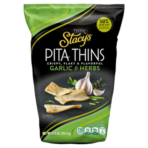 Stacy's Pita Thins, Garlic & Herb