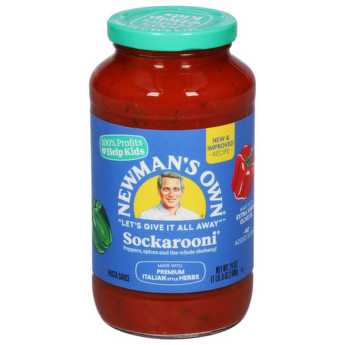 Newman's Own Pasta Sauce, Sockarooni