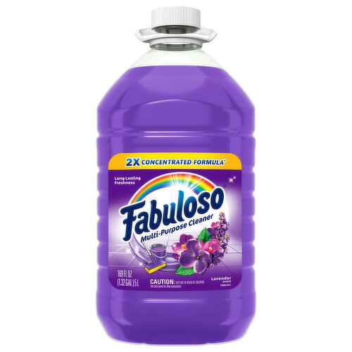 Fabuloso Multi-Purpose Cleaner 2x Concentrated Lavender, 56 fl oz