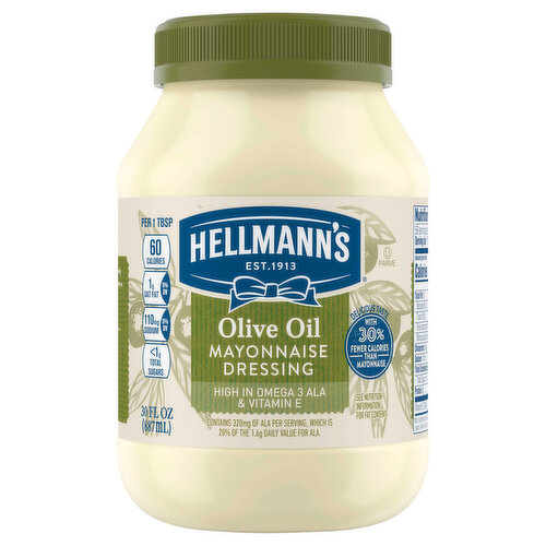 Hellmann's Mayonnaise Dressing, Olive Oil