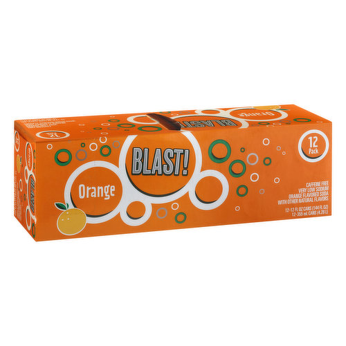 Brookshire's BLAST! Orange Soda