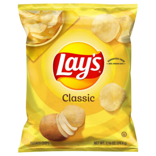 Lay's Potato Chips, Classic - Brookshire's