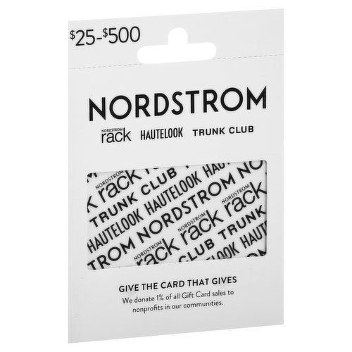 Nordstrom Gift Card, $25-$500 - FRESH by Brookshire's